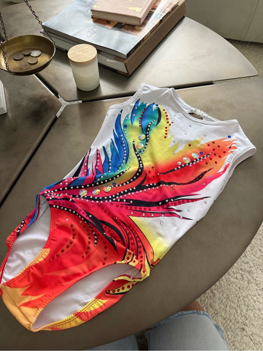 Gymnastics Leotard girls 9-10 years old